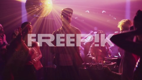 Nightclub Party | Premium Stock Video Footage