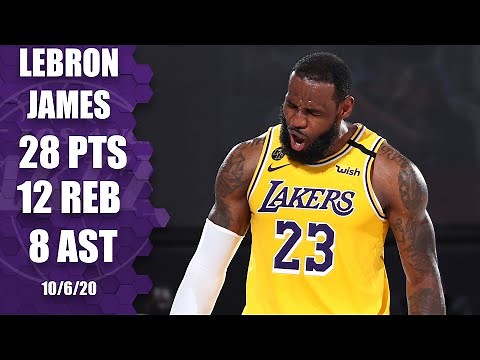 LeBron James leads Lakers with 28 points against Heat [GAME 4 HIGHLIGHTS] | 2020 NBA Finals
