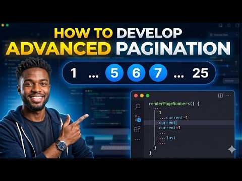 How to Build Advanced Pagination with Ellipses using HTML, CSS, and JS