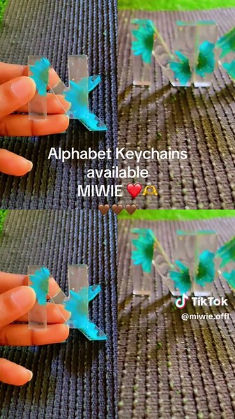 Alphabet Keychains ✨ Looking for a unique and customized keychain? Our Alphabet Keychains are totally customizable with your favorite colors, glitters, and charms! Perfect as a gift or a stylish addition to your keys, bags, or wallets. Order yours today! DM for customization options. ❤️ #AlphabetKeychain #CustomizedKeychain #HandmadeGifts #PersonalizedGifts #ResinArt #KeychainLover #GiftIdeas #SmallBusinessSupport #MiwieCreations #CustomMade #HandmadeWithLove