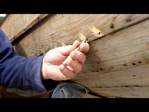 Removing a plank in a boat