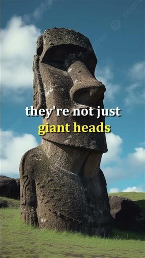 The Secrets of Easter Island🏝️❓ #geography #moai #island #shorts #facts #EasterIsland #chile