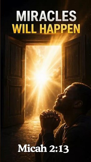 These 5 Verses Will Open Every Closed Door 🙏🔥 #bible #miracle #prayer