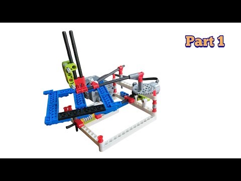 Lego automatic drawing machine part 1