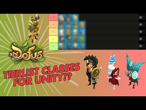 THE BEST CLASSES TO PLAY ON DOFUS UNITY | DOFUS 3 UNITY TIERLIST | [DOFUS]