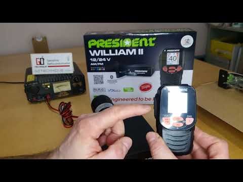 Président William II CB radio Présentation GoTechnique