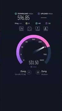 Zong 5G Speed Test in Multan 🚀 Shockingly Fast or Fake?