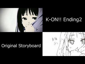 K-on!! Ending 2『 NO,Thank You! 』Storyboard Comparison