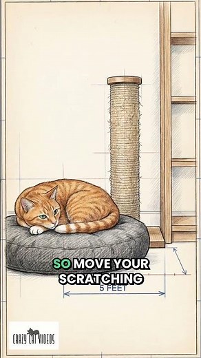 Cat Behaviorist's Secret Notes: Where to Put Your Scratching Post 🐱