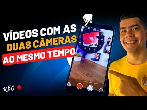 COMO GRAVAR USANDO AS DUAS CÂMERAS AO MESMO TEMPO/FAÇA VÍDEOS TROCANDO DE CÂMERAS NO SEU IPHONE!