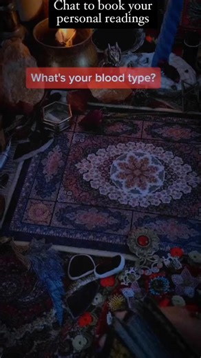 What is your blood type?. Chat to book your personal readings. #nevada #Illinois #california #Oklahoma #Iowa #Oregon #houston #knoxville #chicago #Minnesota #texas #Washington #newyorkcity #NewJersey #NewMexico #florida #Philadelphia #Georgia #auckland #canada #viralreels #Tennessee #Vermont #sydney #fyp #melbourne #SouthDakota #Wyoming #ontario #alberta #vancouver | Innawitchofficial