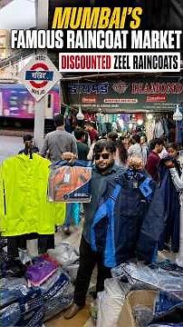 Mumbai’s Famous Raincoat Market #shorts