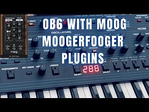 Exploring Moog Moogerfooger plugins with the Sequential OB-6 synthesizer