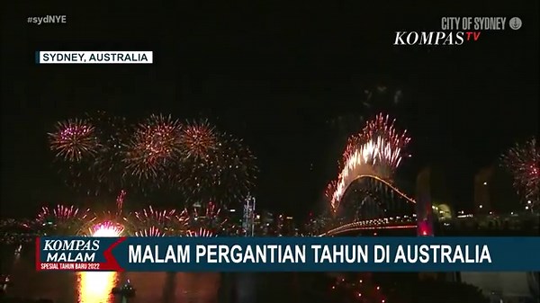 Pesta Kembang Api Sebanyak 2 Kali Digelar di Australia