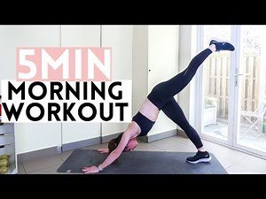 5min Morning Exercise for a Gentle Wake-up - Morning Routine at Home