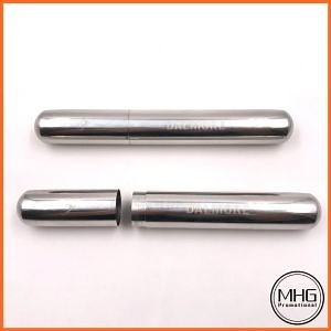 [Hot Item] Custom Laser Engraved Logo Stainless Steel Cigar Tube Holder