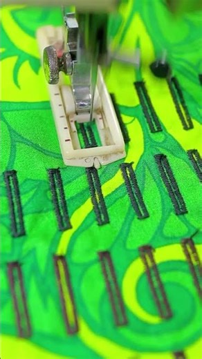 Accurate Manual Buttonhole Sewing Without Foot #sewingrepair #buttonholetechnique #crafting