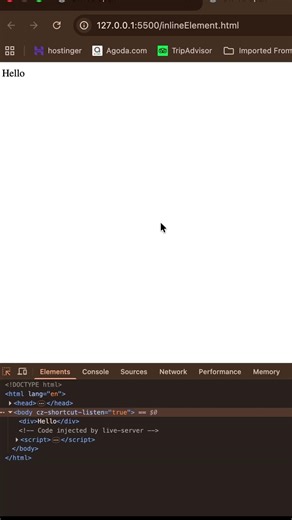 Div vs Span in 60 Seconds 😳 | Block vs Inline Explained