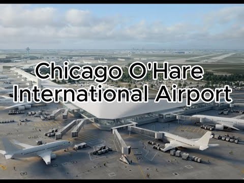 [4K] Chicago O’Hare Airport Walk 🌙 | Full Terminal Tour & Walkthrough (ORD 2025)