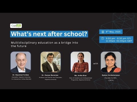 What next after school? - Multidisciplinary education as a bridge into the future