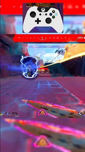 Tap strafing on controller is back!!!🔥 #apexlegends #config #apexmovement