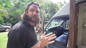 Living on the road across Australia in a van