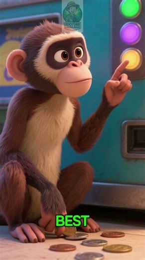 A monkey that learned how to use money #truestory #naturefacts #nature