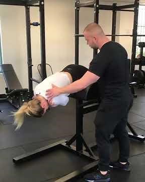 Horizontal Glute Focused Back Extensions