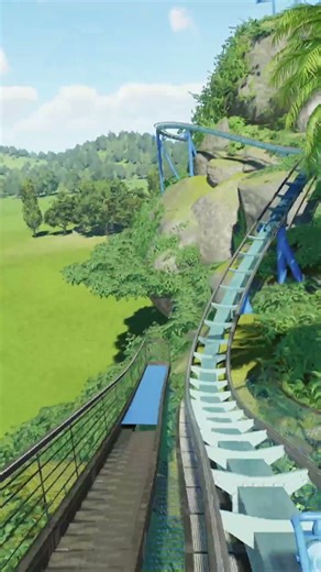 PC2: Blue Demon Steel POV (Xbox Series X 5-Star) #PlanetCoaster2 #BlueDemon