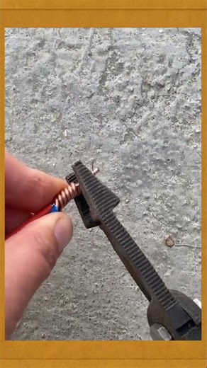 Safe and Strong Wire Splicing Method #electricalwork #wireconnect #DIYskills #homeimprovement#safety