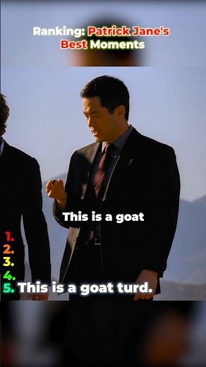 Ranking: Patrick Jane's Best Moments🤣#ranking #mentalist