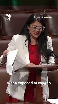 Rashida Tlaib: US supplies Israel with chemical bombs used in Lebanon