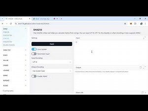 Finding SHA256 Hash Value Demo