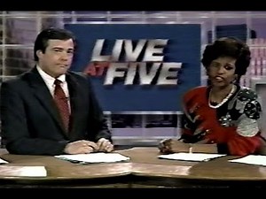 KTRK TV Channel 13 Live at Five Houston February 21, 1990