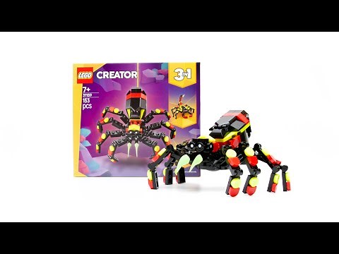 LEGO Creator Wild Animals: Surprising Spider 31159 - Build