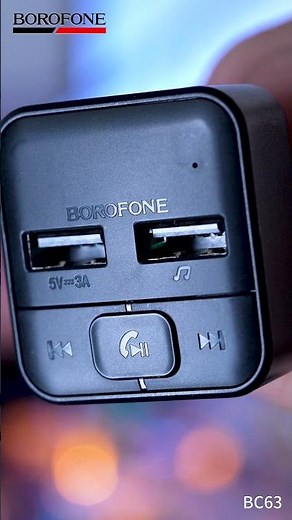 BOROFONE Car Bluetooth FM Transmitter – Upgrade Your Driving Experience!
