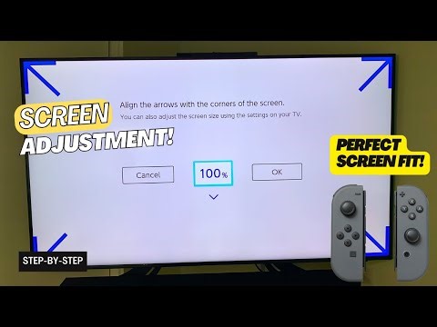 Nintendo Switch Screen Size Fix – TV Scaling Tutorial