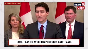 Angry Canadians retaliate after US President Donald Trump imposes sweeping tariffs on the country, hockey, basketball fans boo America's national anthem during separate events #UnitedStates #CanadaUSTradeWar #Canada #tariffwar #tariffs | News18