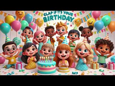 🎂🎶 Clap If It’s Your Birthday! Big Smiles, Loud Claps, and Nonstop Birthday Fun! 👏🎉