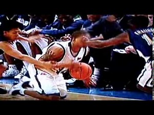 Allan Ray has his eye poked out during basketball game!