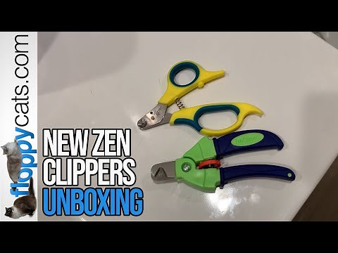 Zen Clipper Precise Pet Nail Clippers Unboxing with a GSP Dog and Ragdoll Cats
