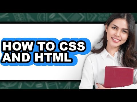 How to CSS and HTML (Easy Method)