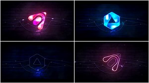 Neon Logo Animation