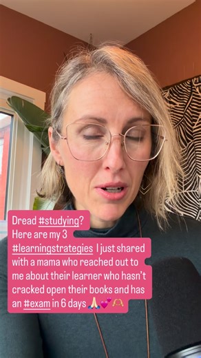 Dr. Deena Kara Shaffer | Learning Support on Instagram: "Dread #studying? And yet, have an exam coming up? There are #learningstrategies that CAN help!! 1. Short study windows + active breaks (movement, friends, and creative activities). 2. Ethical use of AI, like NotebookLM, that helps learners make and study from practice questions. 3. Sleep. If you only have a handful of days, don’t give up…and please don’t cram! Test success IS still totally possible! #feelgoodlearning #holistic #testprep"