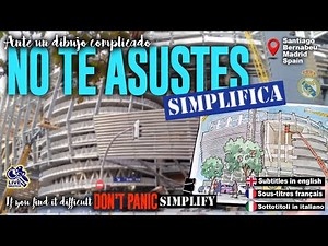 No te asustes😱 ante un dibujo🎨 difícil, aprende a SIMPLIFICAR. Learn to simplify a difficult sketch.