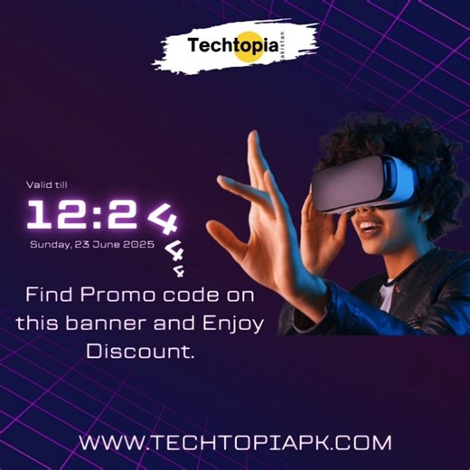 Techtopia discounts are live on mobile accessories. shop now:- www.techtopiapk.com