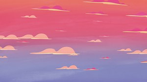 Cartoon animation background with motion clouds 6 | Premium Stock Video Footage