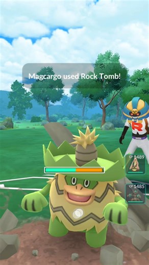 Won with Just Magcargo & Trevenant 😮 🔥 | PvP battle in Great League Pokemon Go #gblbattle #pokemongo