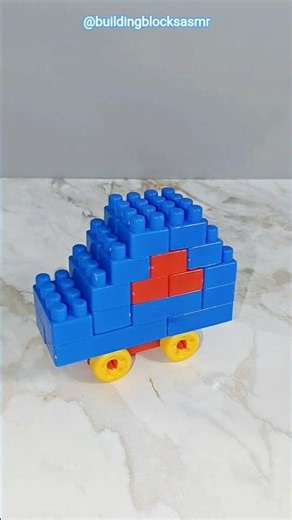 Satisfying Diy Building Blocks ASMR |Building Blocks Vehicle/Car#asmr #asmrsounds #shorts#shortvideo