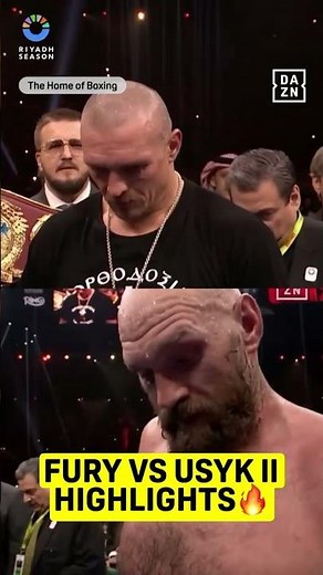 Usyk vs Fury 2 Highlights 👏